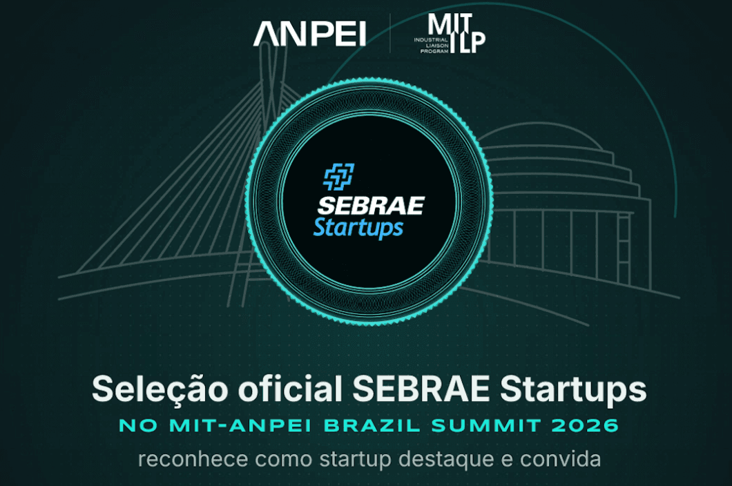 Bispora has been officially selected by Sebrae Startups for the MIT-ANPEI Brazil Summit 2026